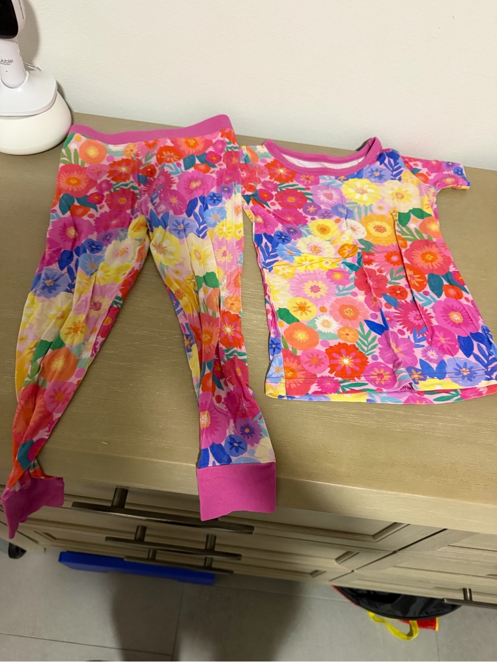 Little Sleepies floral pjs